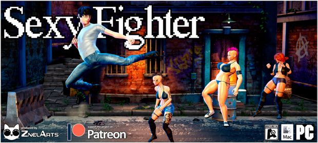 Sexy Fighter from ZnelArts Porn Game