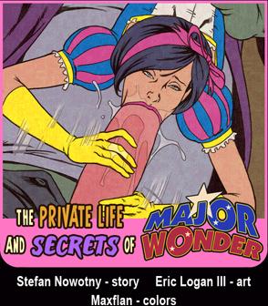 SuperHeroine ComiXXX – The Private Life and Secrets of Major Wonder Porn Comic