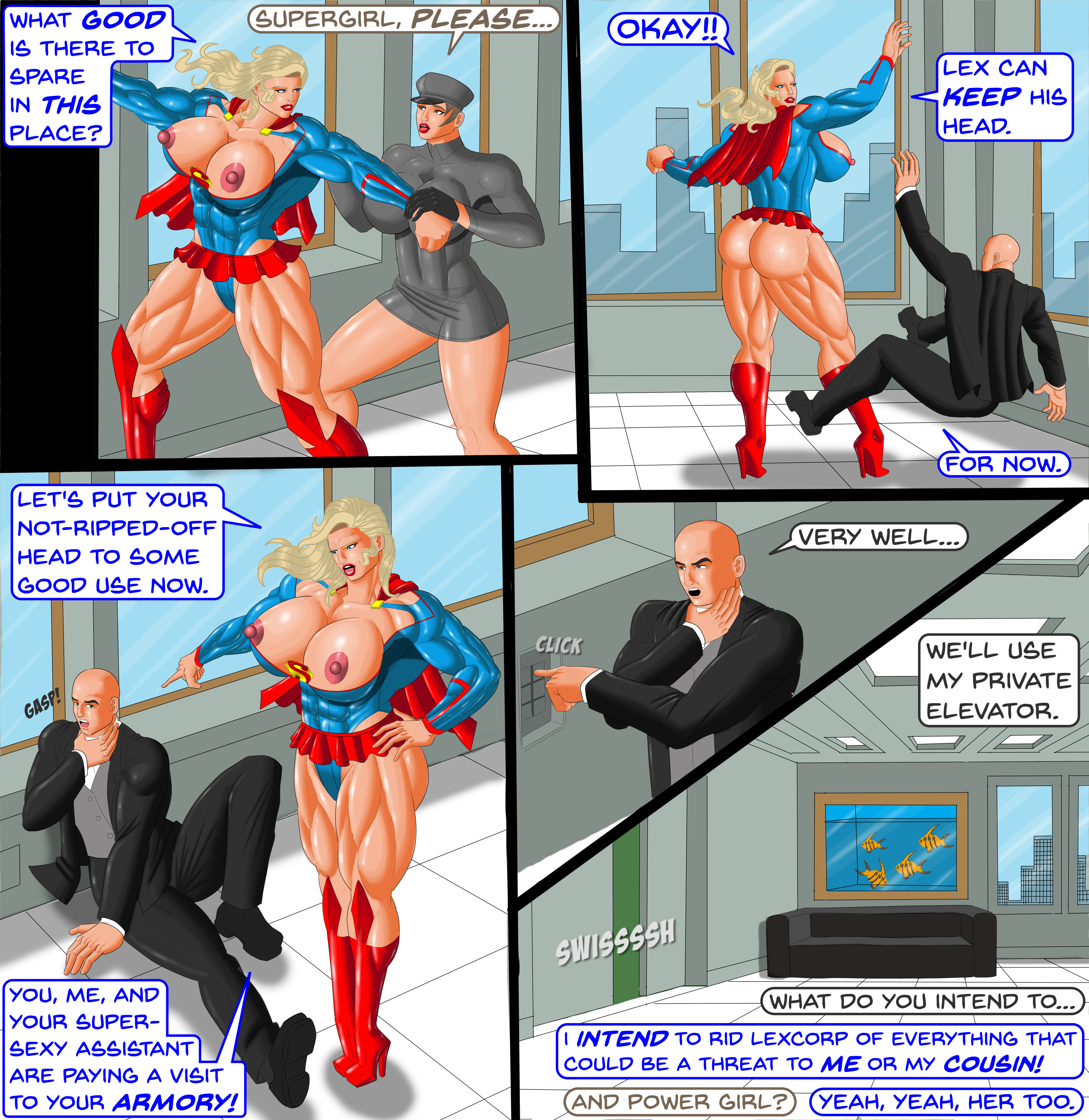 Update by Reddkup Supergirl Unbound Superman Ongoing Porn Comic