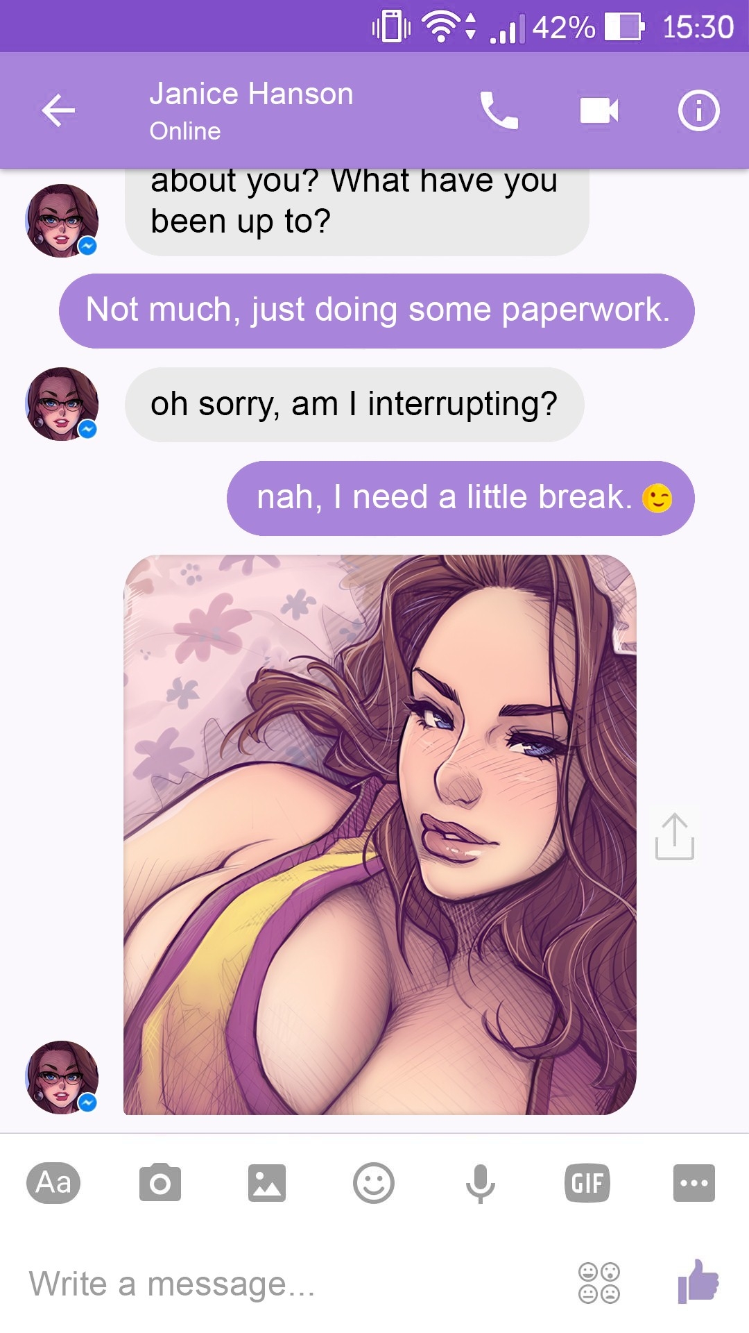 Melkormancin Chat With Janice Porn Comics