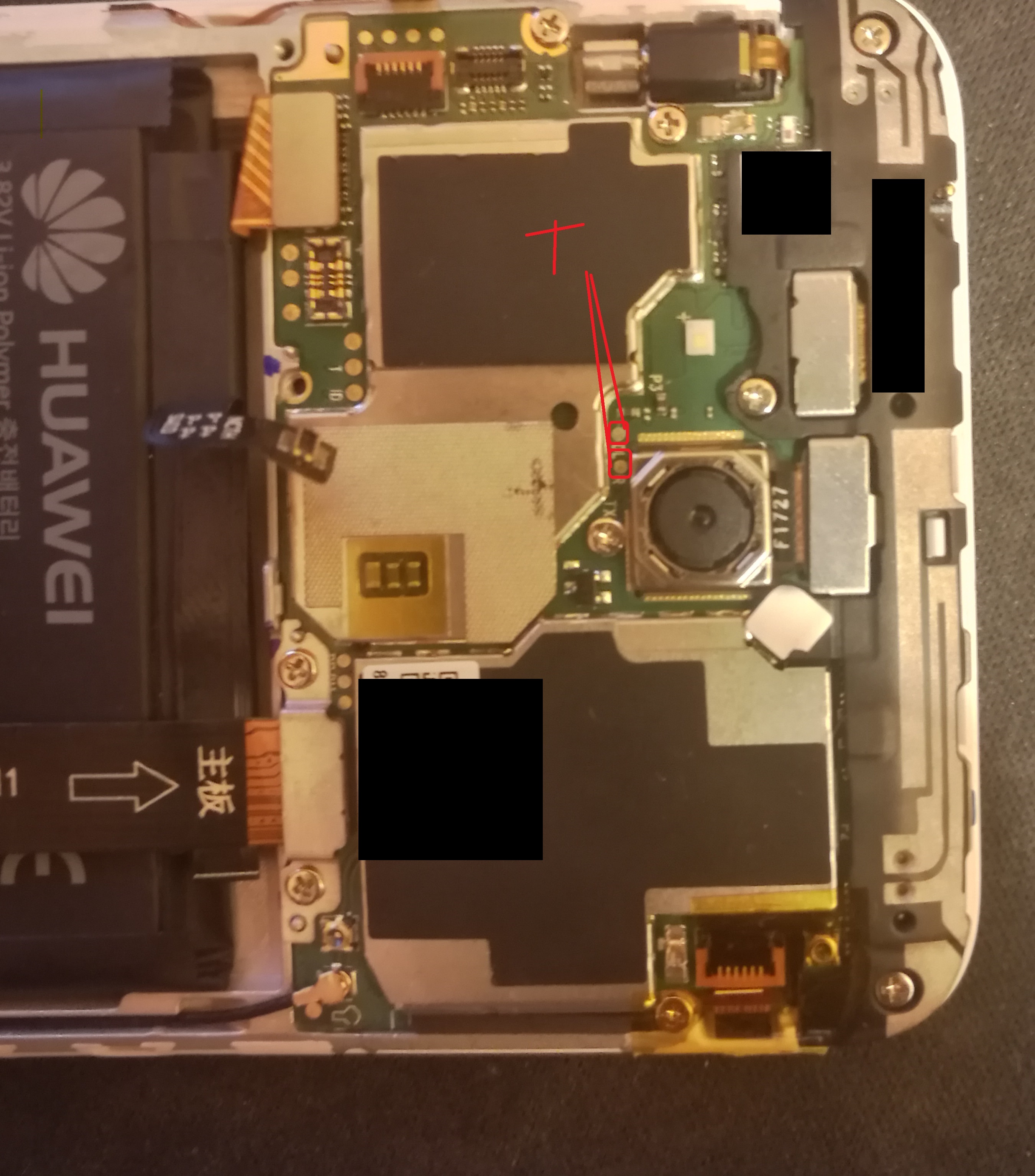 Huawei Mya-l22 testpoint