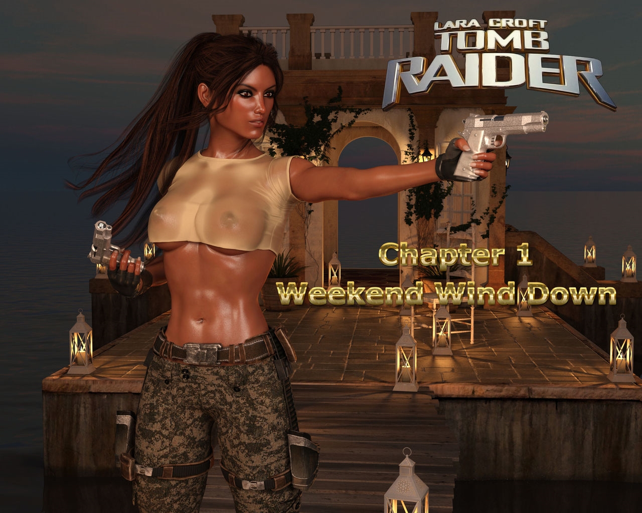 Lara Croft Tomb Raider Weekend Wind Down 3D Porn Comic