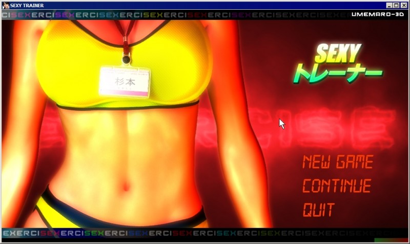 Umemaro - Sexy trainer Shoko Sugimoto Animation Game Eng Porn Game