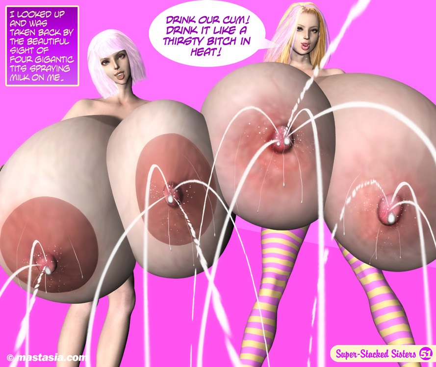 SuperStacked Sisters from Mastasia 3D Porn Comic