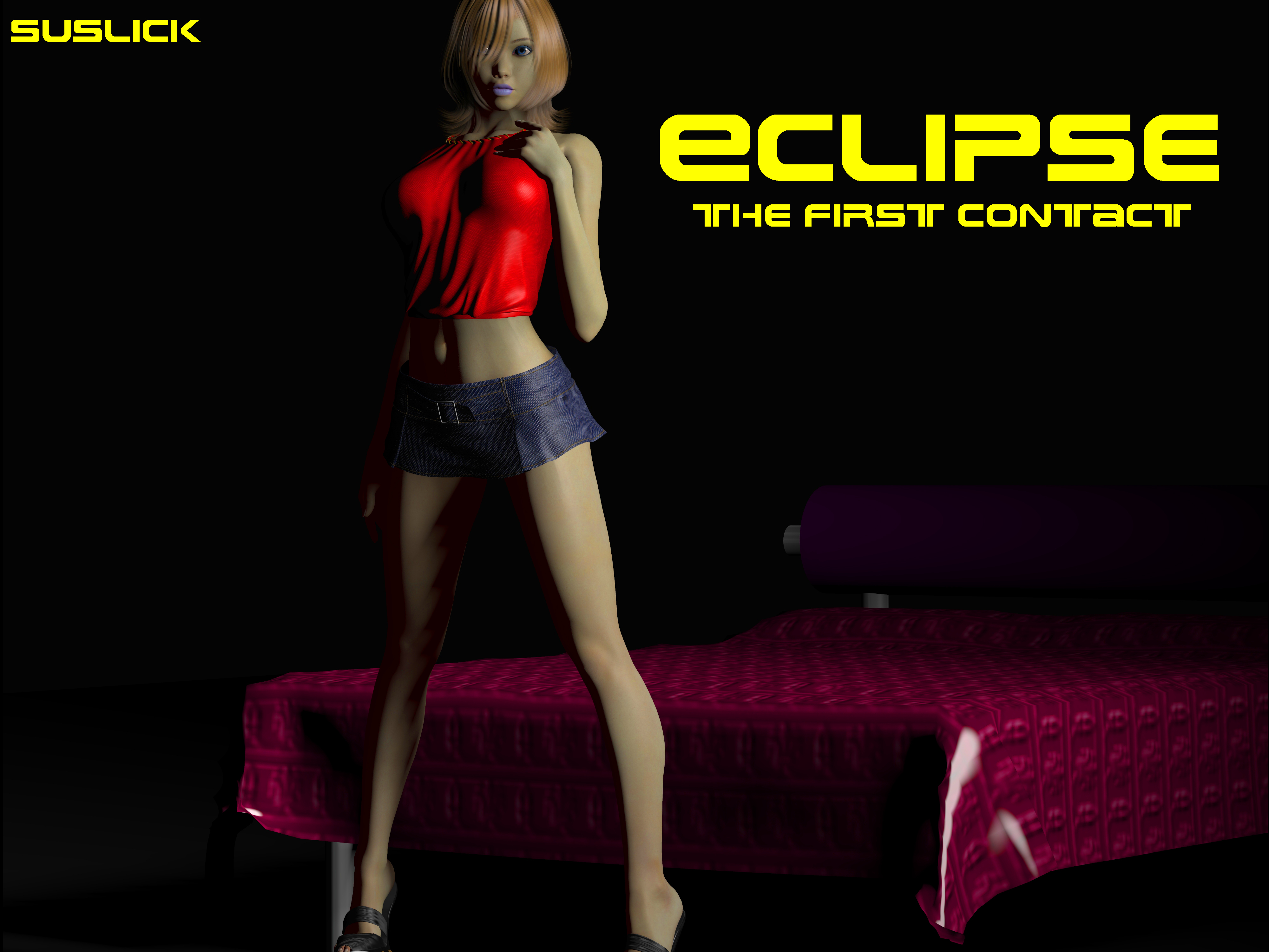 Suslick Eclipse The First Contact 3D Porn Comic