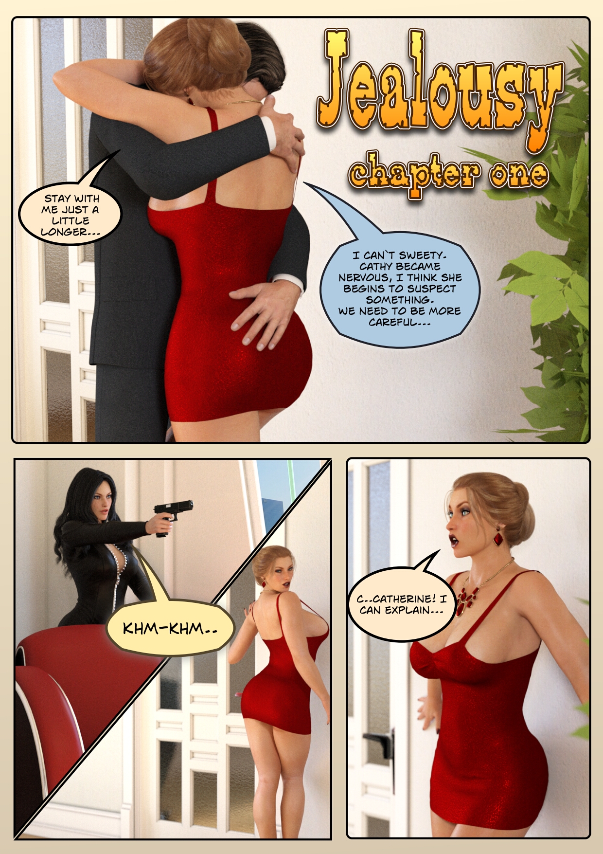 Jealousy Chapter One by Keeper 3D Porn Comic