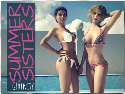 [TG Trinity] Summer Sisters 3D Porn Comic
